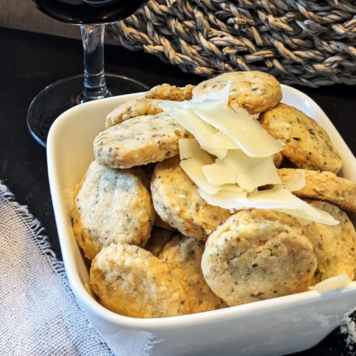 Palets à l'emmental et aux herbes de Provence